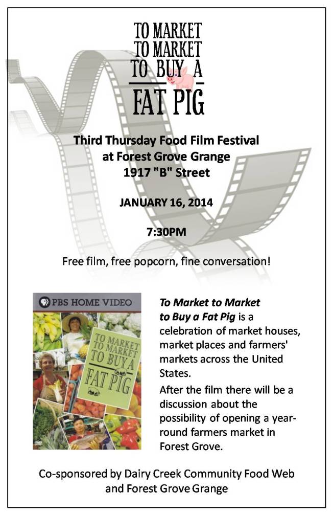 To Market to Buy a Fat Pig Poster (1)